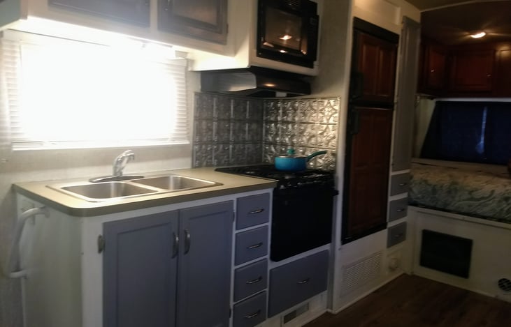 Oven, microwave, stove top