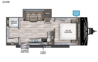 2022 Grand Design Transcend Xplor 221RB