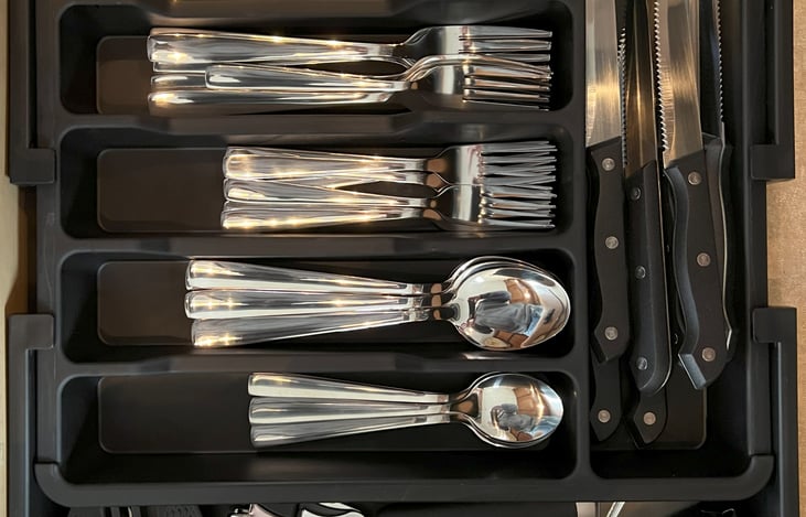 In Alaska, we use proper silverware and we don't all live in igloos :)