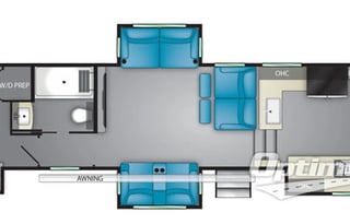 Kitchen with a View 2021 Heartland Landmark 365