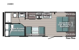 2021 Gulf Stream RV Ameri-Lite Ultra Lite 248BH