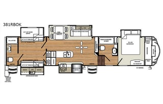 Huge 5th Wheel–2 Full Baths–Great for Kids!