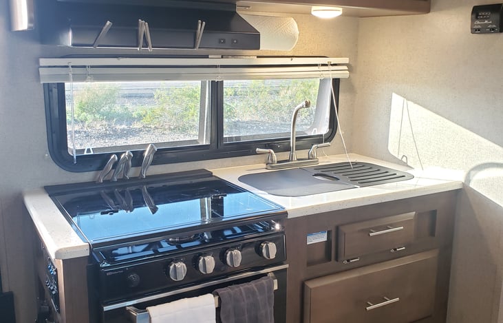 Efficient kitchen for all your cooking needs.