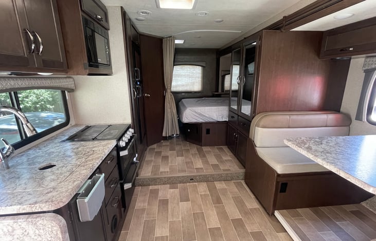 Inside back view - open