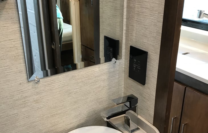 modern bathroom sink