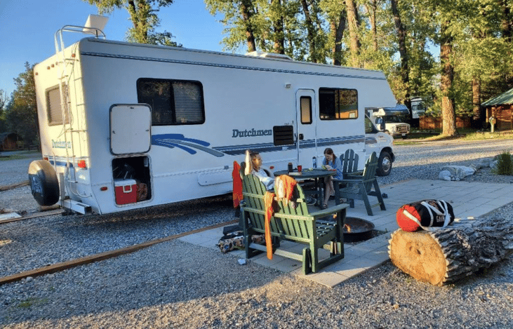 Livingston KOA, Montana.