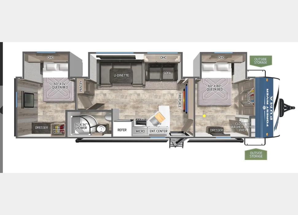 Travel Trailer rentals in Weatherford