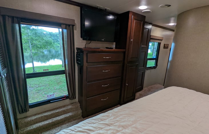 View of river from Master bedroom