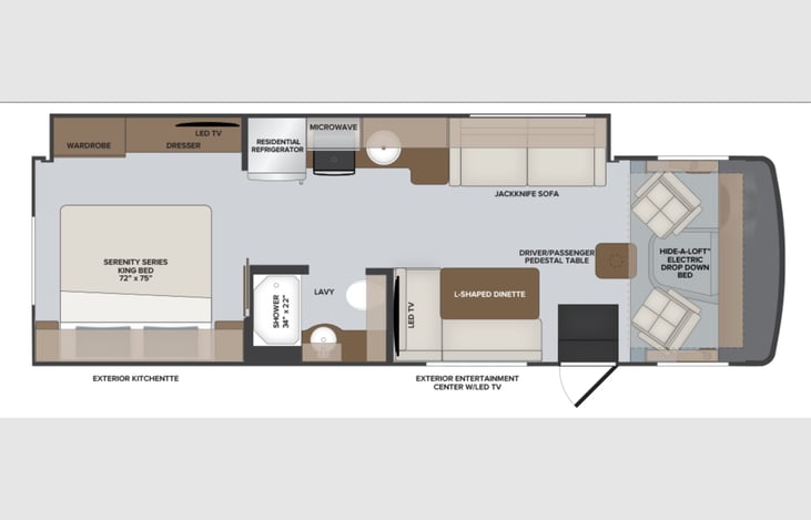 The Admiral Holiday Rambler - played in it, lived in it - the perfect size RV!