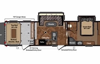 2010 Keystone RV Fuzion 302