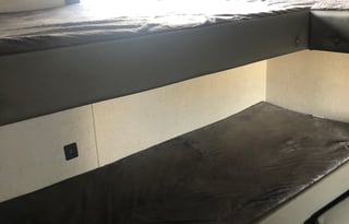 Family Glamper with bunkhouse and outdoor kitchen