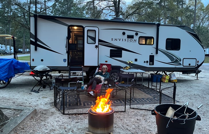 You can use my solo stove and Weber grill