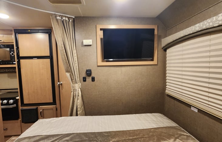 View from Master bed.