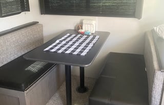 Elijah's bunkhouse trailer