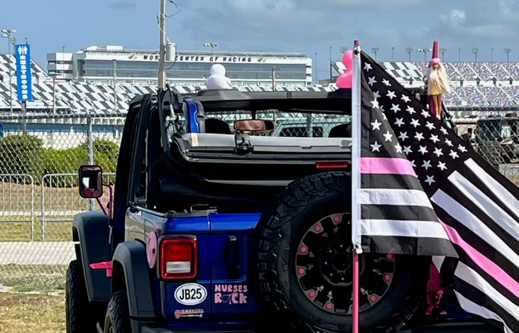 Jeep beach international speedway!  Fun fun fun!