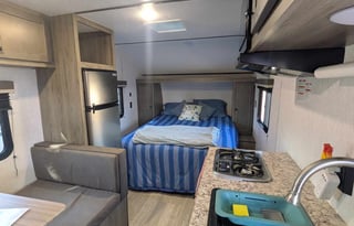 Lucinda: 2025 Sun-Lite 19RB - under 3k lbs