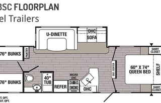 2020 Palomino Puma XLE Lite 30DBSC