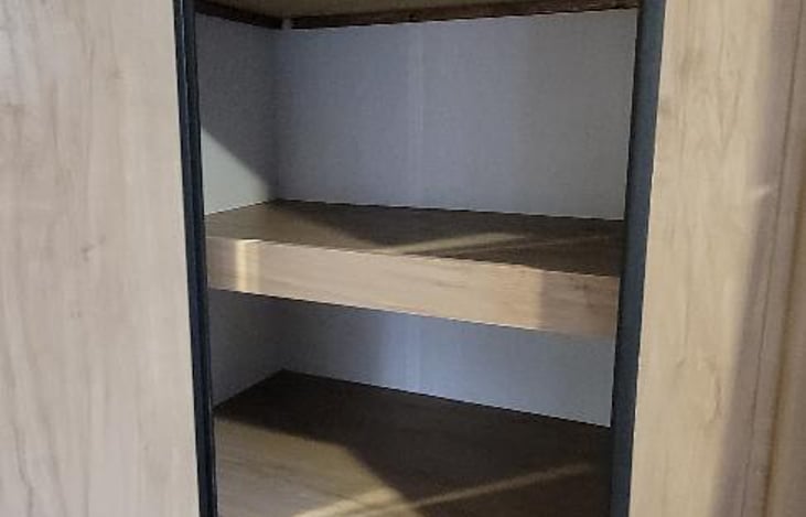 Spacious pantry