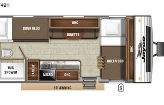 Daddy-O's 2019 Jayco Jay Flight SLX 7 174BH