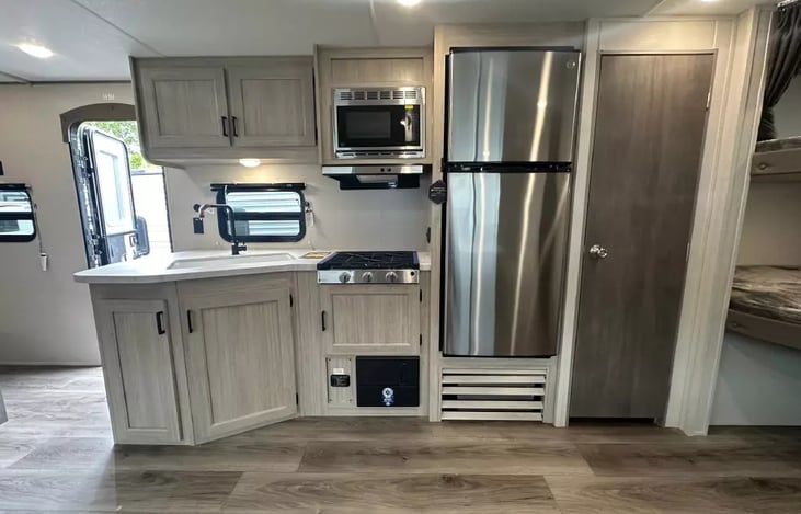 Entrances to  master bedroom