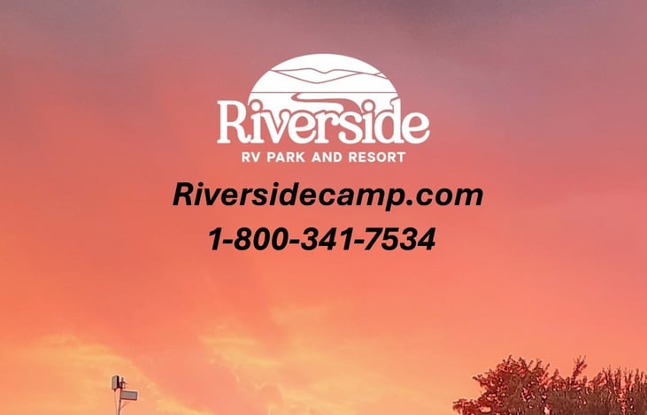 Recommended RV Resort: Riverside RV Park in Sevierville, TN.