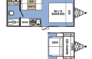 2019 Coachmen RV Clipper Ultra-Lite 17FQ