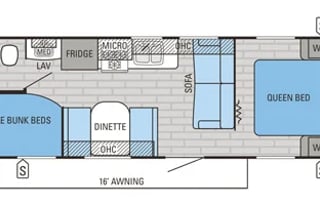 2016 JAYCO JAY FLIGHT 26BH