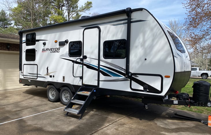 Pass through storage in the front for all of your fishing rods, camp chairs, etc.