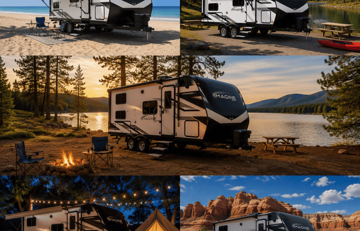 This is a compilation of multiple camping times