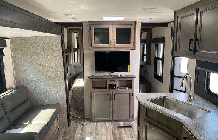 Open concept living area