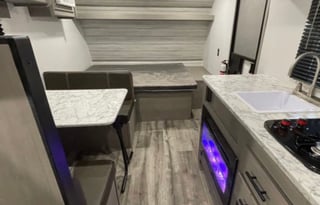Brand new travel trailer