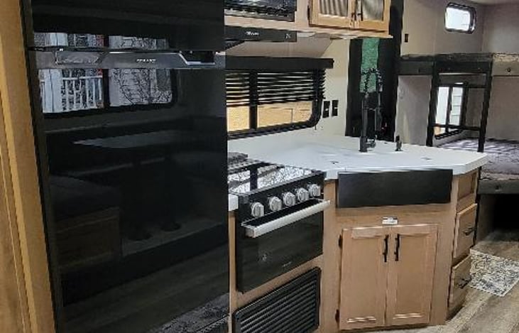 Fully equipped kitchen.  All the amenities you could need.