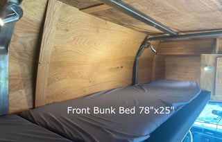 One of a Kind Classic Woody Campervan Sleeps 4/5