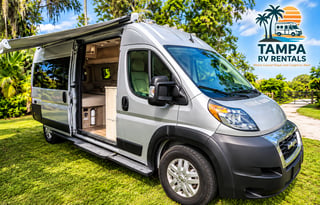 The Island Voyager Van • Sleeps 2 CB-1G