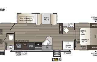 2021 Keystone Outback Ultralight 301UBH