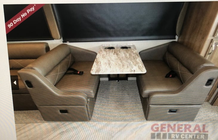 Booth Dinette - dealership photo of this motorhome