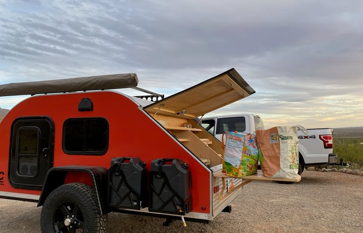 10gal of filter water included with reservation