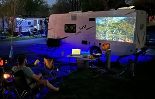 Chris and Keri’s Cozy Camper Getaway