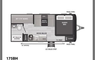 2022 Keystone RV Hideout Single Axle 175BH