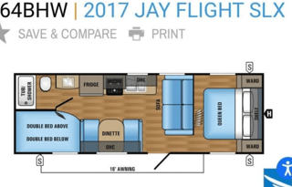 2017 Jayco Jay Flight SLX 264BHW