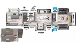 2022 Forrest River, Heritage Glen 378FL (+loft)