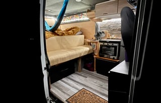 Vagabond Sunrise ~ Home Built Van Solar Freedom!