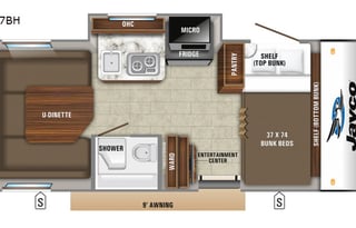 2019 Jayco Hummingbird 17BH