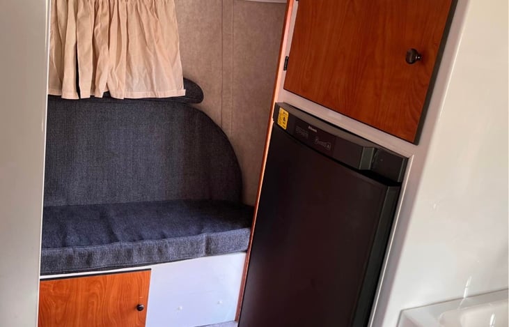 Couch converts to two bunk beds