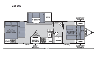 2023 Coachmen RV Apex Ultra-Lite 266BHS