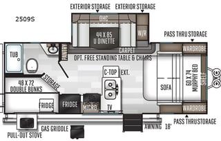 2020 Rockwood Mini Lite. Animal friendly.