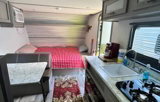 Brand new travel trailer