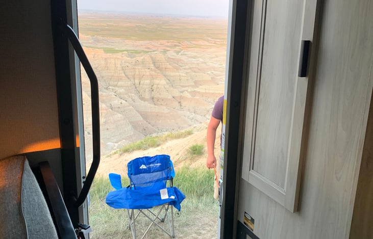 That would be the Badlands just outside our RV door.