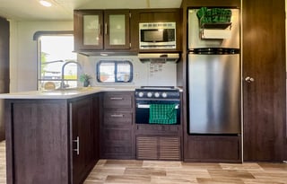 Casino getaway or night in the woods.