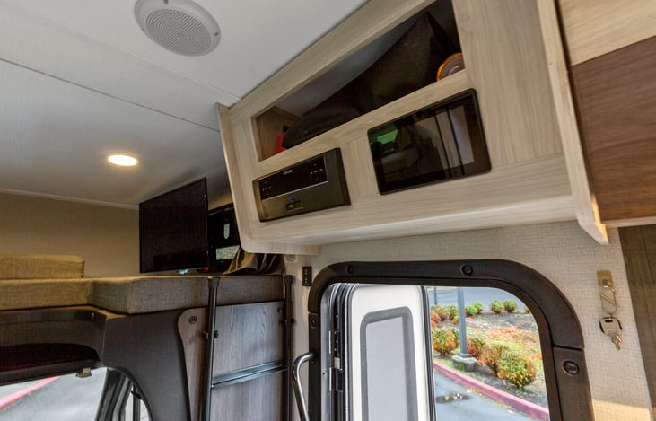 Onboard touch screen command center.